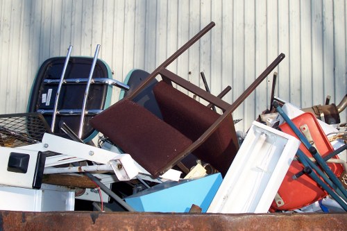 Recycling facilities processing construction waste